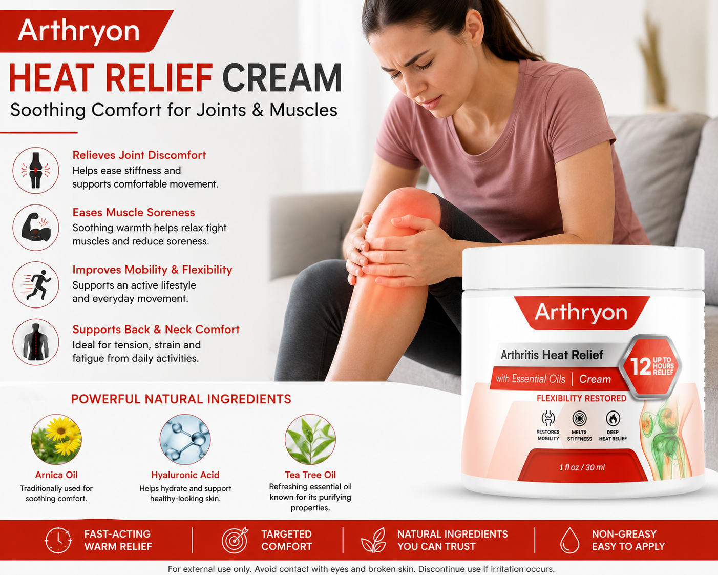 Arthryon Heat Relief Cream Reviews Canada 2026 – Benefits, Ingredients & Customer Experiences
