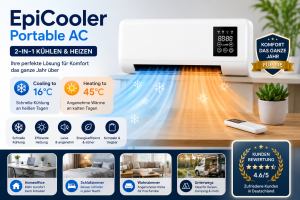 EpiCooler Portable AC Erfahrungen Deutschland 2026 – Funktionen, Vorteile & Kundenbewertungen