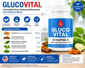 GlucoVital-Bewertungen 2026 – Natürliche Stresslinderung, besserer Schlaf & mehr Energie