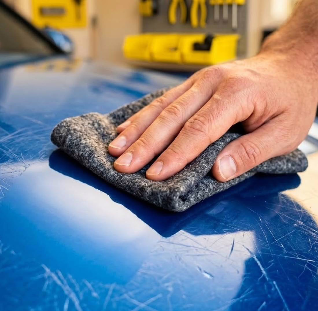 NanoPolix Nano Car Cloth USA review showing an advanced nano detailing cloth designed to improve the appearance of scratches, scuffs, oxidation, and paint imperfections on vehicles