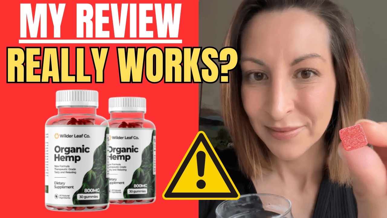 Wilder Leaf Organic Hemp Gummies dietary supplement for daily wellness support in Australia