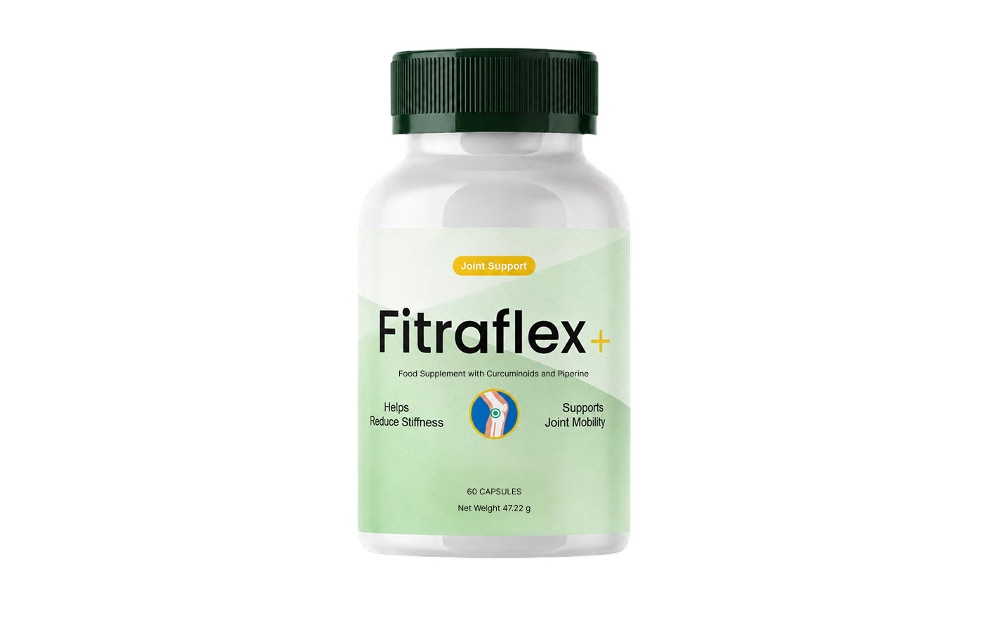 Fitraflex Joint Support Nahrungsergänzung mit Kurkuma und BioPerine® zur täglichen Unterstützung der Gelenke und Beweglichkeit.