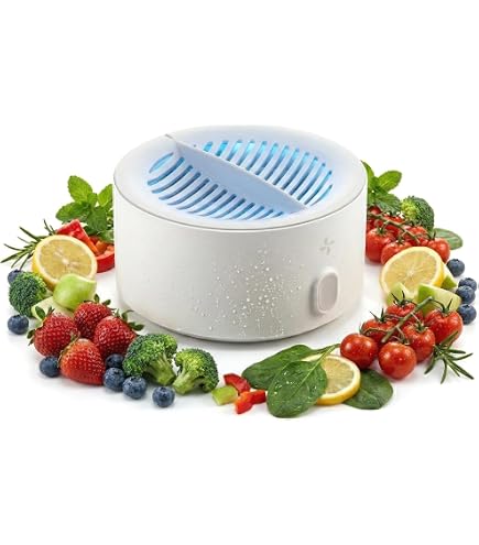 PuriBreeze Produce Cleaner using OH-ion electrolysis technology to help clean fruits and vegetables with ordinary tap water, without soaps or chemical sprays.